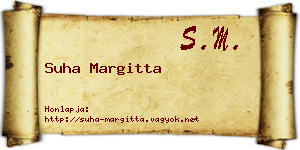 Suha Margitta névjegykártya
